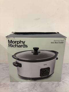 MORPHY RICHARDS 6.5L SLOW COOKER