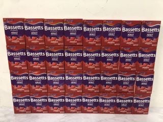 QTY OF BASSETTS ADULT MULTIVITAMINS RASPBERRY & POMEGRANATE BBE: 01/26