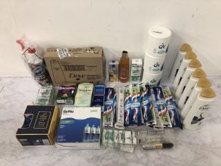 QTY OF ITEMS INC DOVE SHAMPOO