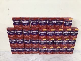 QTY OF BASSETTS ADULT MULTIVITAMINS RASPBERRY & POMEGRANATE BBE: 01/26