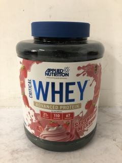 APPLIED NUTRITION CRITICAL WHEY ADVANCED PROTEIN STRAWBERRY MILKSHAKE