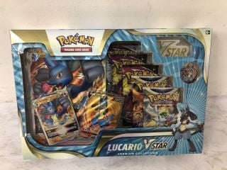 POKEMON LUCARIO V STAR PREMIUM COLLECTION CARD GAME