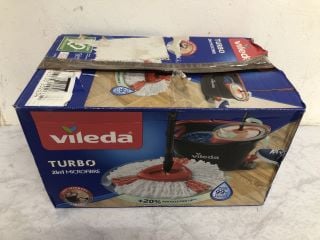 VILEDA TURBO 2 IN 1 MICROFIBRE SPIN MOP