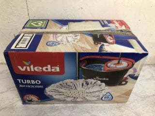 VILEDA TURBO 3 IN 1 MICROFIBRE SPIN MOP