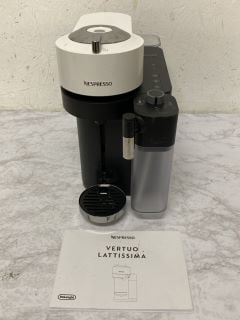 NESPRESSO VERTUO LATTISSIMA COFFEE MACHINE