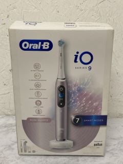 ORAL-B IO SERIES 9 ROSE QUARTZ ELECTRIC TOOTHBRUSH