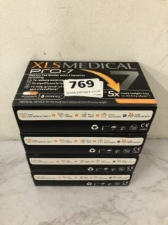 4 X XLS MEDICAL PRO-7 DIETARY TABLETS (BB 11/24) RRP £199.96