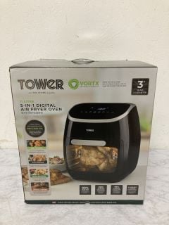 TOWER 11 LITRE 5 IN 1 DIGITAL AIR FRYER OVEN WITH ROTISSERIE RRP Â£119.99