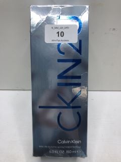 CALVIN KLEIN EAU DE TOILETTE SRAY - 150ML