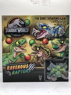 JURASSIC WORLD THE DINO CHOMPING GAME