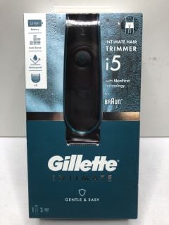 GILLETTE I5 INTIMATE HAIR TRIMMER BY BRAUN (SEALED) RRP: £89