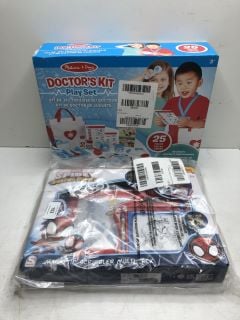 2 X TOYS INC DOCTORS KIT PLAY SET