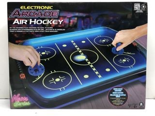 ELECTRONIC ARCADE AIR HOCKEY TOY