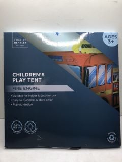 CHARLES BENTLEY CHILDRENS PLAY TENT - FIRE ENGINE