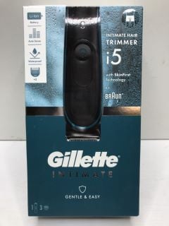 GILLETTE I5 INTIMATE HAIR TRIMMER BY BRAUN (SEALED) RRP: £89