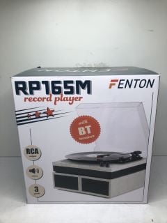 FENTON RECORD PLAYER RP165M