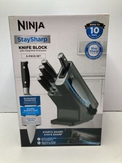 NINJA KNIFE BLOCK 6- PEICE SET