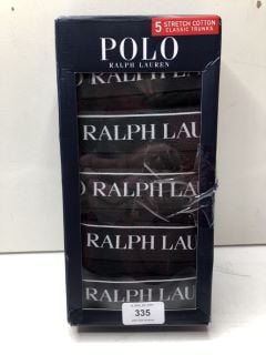 5 PACK POLO RALPH LAUREN CLASSIC TRUNK