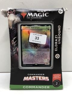 BOX OF MAGIC THE GATHERING COMMANDER CARDS