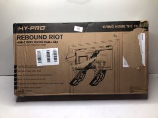 HY-PRO REBOUND RIOT HOME DUEL BASKETBALL SET