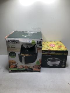 2 X KICTHEN ITEMS INC TOWER BLACK AIR FRYER