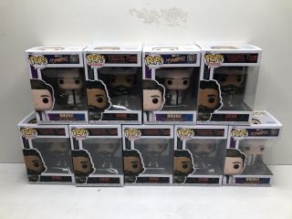 QTY OF POP VIYNL FIGURES