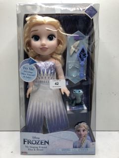 DISNEY FROZEN MY SINGING FRIEND ELSA & BRUNI SET