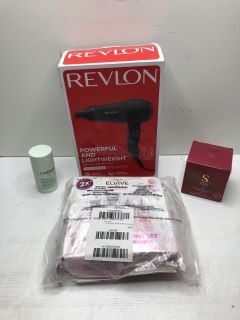 4 X ITEMS INC REVLON HAIR DRYER