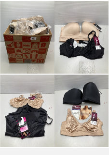 BOX OF WOMENS UNDERWARE INC BRAS