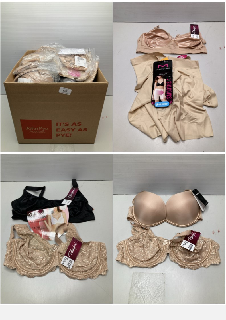 BOX OF WOMENS UNDERWARE INC BRAS