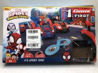 MARVEL SPIDEY AMAZING FRIENDS CARRERA FIRST RACE SET