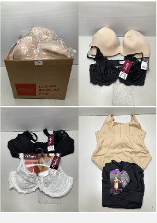 BOX OF WOMENS UNDERWARE INC BRAS