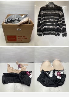 BOX OF WOMENS UNDERWARE INC BRAS