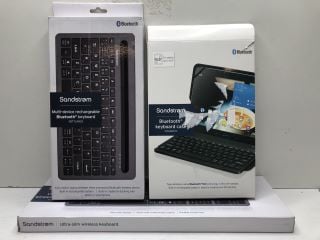 3 X ITEMS INC SANDSTROM BLUETOOTH KEYBOARD CASE