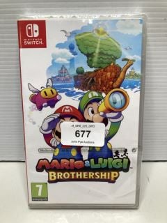 NINTENDO SWITCH MARIO&LUIGI BROTHERSHIP