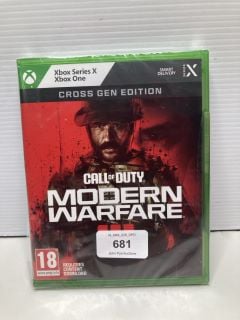 XBOX SERIES X CALL OF DUTY MODERN WARFARE 3 (18+ ID MAY BE REQUIRED)