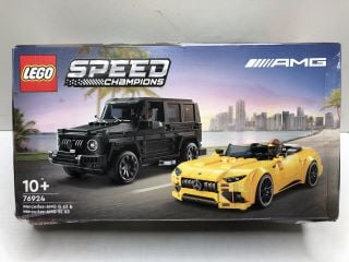 LEGO SPEED CHAMPIONS MERCEDES AMG 63 & MERCEDES AMG SL 63 SET - 76924