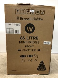 RUSSELL HOBBS 66 LITRE MINI FRIDGE