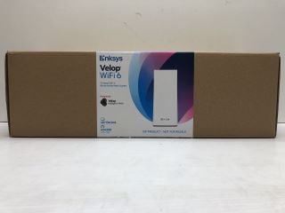 LINKSYS VELOP WIFI 6 TRI BAND WIFI 6 WHOLE HOME MESH SYSTEM