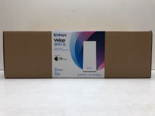 LINKSYS VELOP WIFI 6 TRI BAND WIFI 6 WHOLE HOME MESH SYSTEM