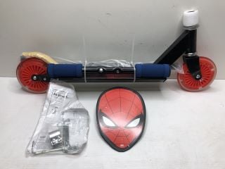 QTY OF ITME SINC SPIDERMAN SCOOTER