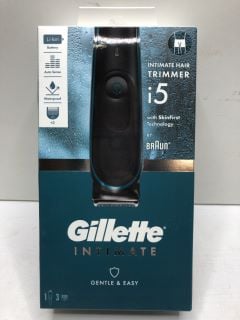 GILLETTE I5 INTIMATE HAIR TRIMMER BY BRAUN (SEALED) RRP: £89