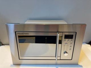 RUSSELL HOBBS BUILT-IN STAINLESS STEEL DIGITAL MICROWAVE MODEL NO: RHBM2001