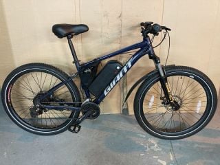 GIANT TALON ELECTRIC BIKE (NO CHARGER WITH BATTERY) (MPSS03127324)(VAT ONLY PAYABLE ON BUYERS PREMIUM)