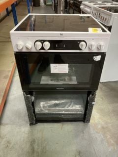 HOTPOINT ELECTRIC COOKER WITH CERAMIC HOB MODEL NO: HDM67V9HCW RRP: £539.00