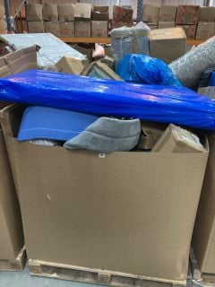 PALLET OF ITEMS INC BABY MATTRESS