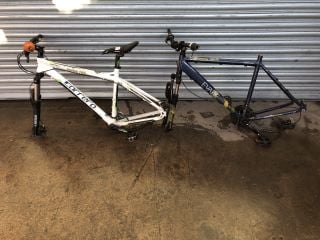 2 X BIKE FRAMES INC CARRERA CENTOS MOUNTAIN BIKE FRAME (VAT ONLY PAYABLE ON BUYERS PREMIUM) (AP176/24) (AP177/24)