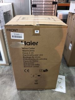 HAIER WINE CELLAR MODEL NO: HWS33GG RRP: £349.00 (EX DISPLAY)