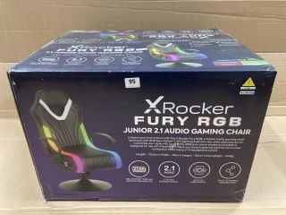 XROCKER FURY RGB JUNIOR 2.1 AUDIO GAMING CHAIR (EX DISPLAY)