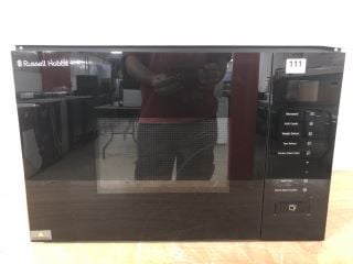 RUSSELL HOBBS BUILT-IN MICROWAVE WITH GRILL MODEL NO: RHBM2002B